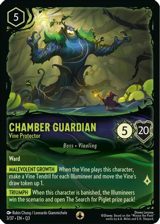 Chamber Guardian - Vine Protector |  (3/37) [Illumineers Quest The Great Hunny Rescue]