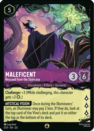 Maleficent - Rescued from the Staircase |  (5/37) [Illumineers Quest The Great Hunny Rescue]