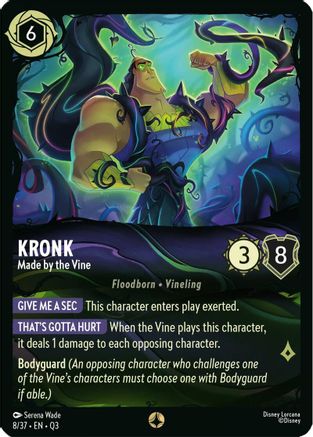 Kronk - Made by the Vine |  (8/37) [Illumineers Quest The Great Hunny Rescue]