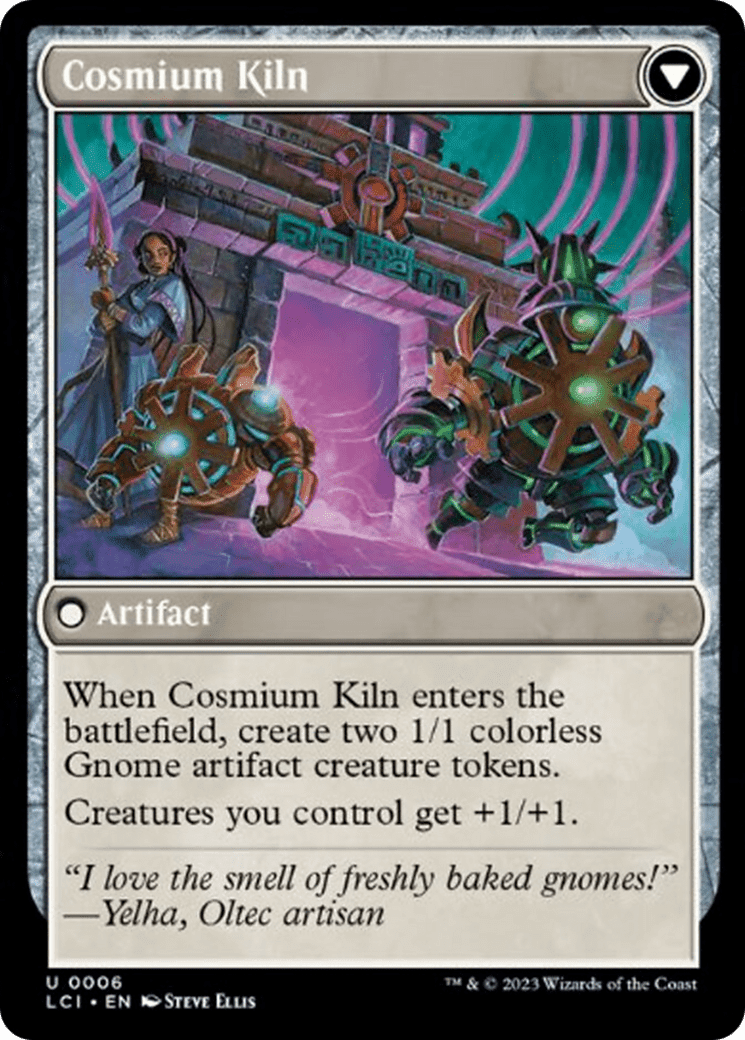 Clay-Fired Bricks // Cosmium Kiln [The Lost Caverns of Ixalan] Foil