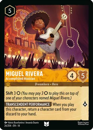 Miguel Rivera - Accomplished Musician | Cold Foil (26/204) [Hyperia City]