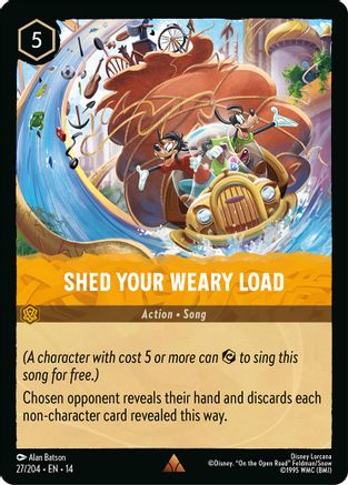 Shed Your Weary Load | Cold Foil (27/204) [Hyperia City]