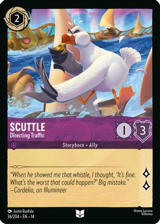 Scuttle - Directing Traffic | Cold Foil (36/204) [Hyperia City]