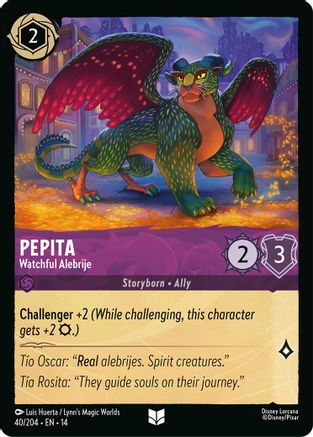 Pepita - Watchful Alebrije | Cold Foil (40/204) [Hyperia City]