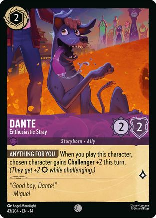 Dante - Enthusiastic Stray | Cold Foil (43/204) [Hyperia City]