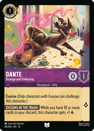 Dante - Strange and Endearing | Cold Foil (48/204) [Hyperia City]