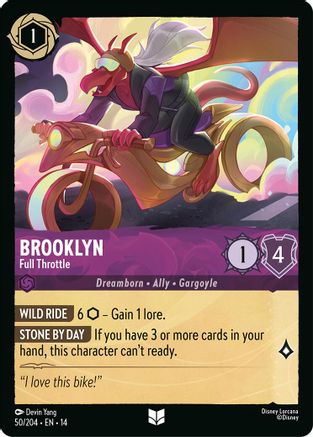 Brooklyn - Full Throttle | Cold Foil (50/204) [Hyperia City]