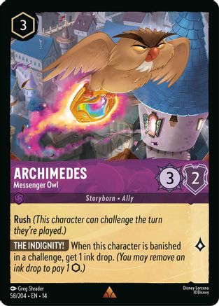 Archimedes - Messenger Owl |  (58/204) [Hyperia City]