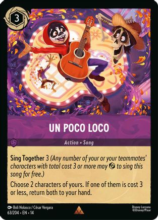 Un Poco Loco | Cold Foil (63/204) [Hyperia City]
