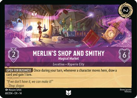 Merlin's Shop and Smithy - Magical Market |  (68/204) [Hyperia City]