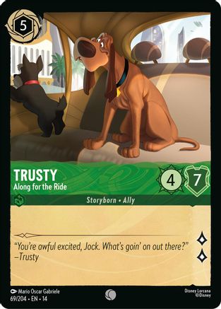 Trusty - Along for the Ride | Cold Foil (69/204) [Hyperia City]