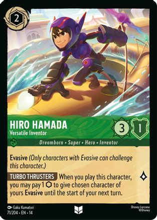 Hiro Hamada - Versatile Inventor | Cold Foil (71/204) [Hyperia City]