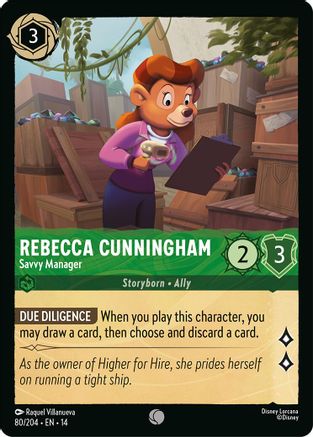 Rebecca Cunningham - Savvy Manager |  (80/204) [Hyperia City]