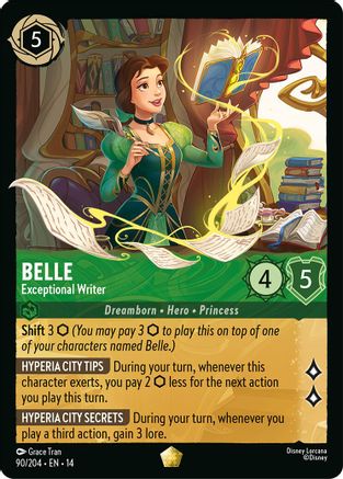 Belle - Exceptional Writer |  (90/204) [Hyperia City]
