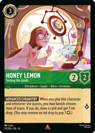 Honey Lemon - Testing the Limits | Cold Foil (93/204) [Hyperia City]