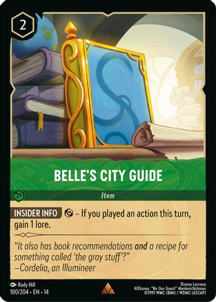 Belle's City Guide |  (100/204) [Hyperia City]