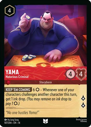Yama - Notorious Criminal | Cold Foil (107/204) [Hyperia City]