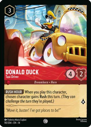 Donald Duck - Taxi Driver |  (110/204) [Hyperia City]