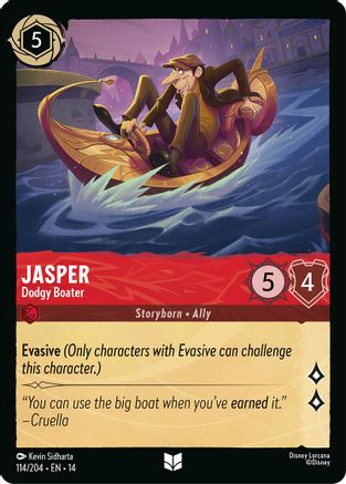 Jasper - Dodgy Boater | Cold Foil (114/204) [Hyperia City]