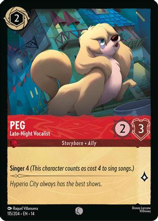 Peg - Late-Night Vocalist |  (115/204) [Hyperia City]