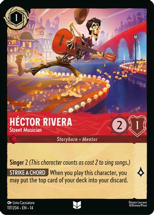 Hector Rivera - Street Musician | Cold Foil (117/204) [Hyperia City]