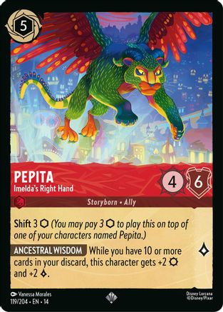 Pepita - Imelda's Right Hand | Cold Foil (119/204) [Hyperia City]