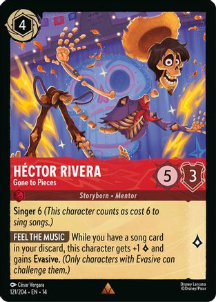 Hector Rivera - Gone to Pieces | Cold Foil (121/204) [Hyperia City]