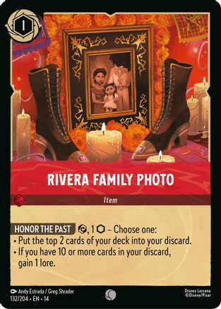 Rivera Family Photo | Cold Foil (132/204) [Hyperia City]