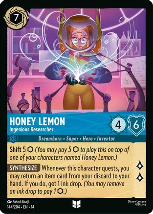 Honey Lemon - Ingenious Researcher |  (144/204) [Hyperia City]