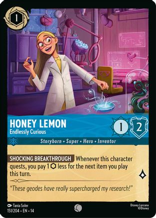 Honey Lemon - Endlessly Curious |  (151/204) [Hyperia City]