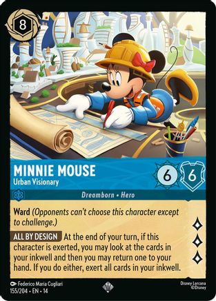 Minnie Mouse - Urban Visionary |  (155/204) [Hyperia City]