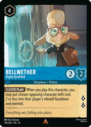 Bellwether - Highly Qualified |  (159/204) [Hyperia City]