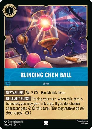Blinding Chem Ball | Cold Foil (166/204) [Hyperia City]