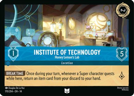 Institute of Technology - Honey Lemon's Lab | Cold Foil (170/204) [Hyperia City]
