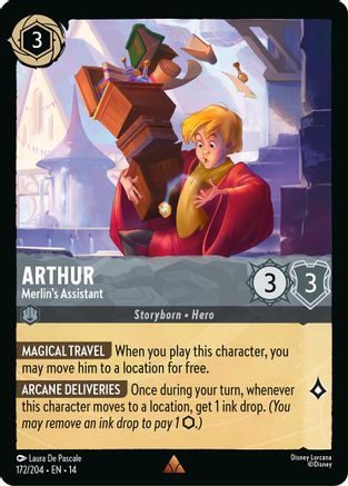 Arthur - Merlin's Assistant | Cold Foil (172/204) [Hyperia City]