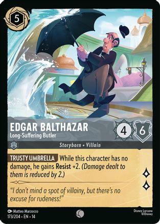 Edgar Balthazar - Long-Suffering Butler |  (173/204) [Hyperia City]