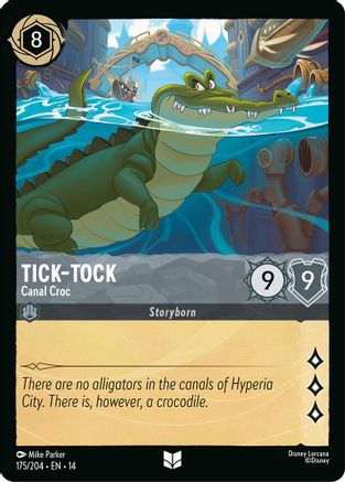 Tick-Tock - Canal Croc | Cold Foil (175/204) [Hyperia City]