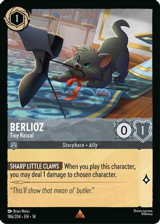 Berlioz - Tiny Rascal | Cold Foil (186/204) [Hyperia City]