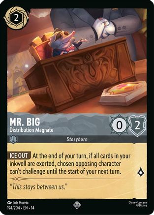 Mr. Big - Distribution Magnate | Cold Foil (194/204) [Hyperia City]