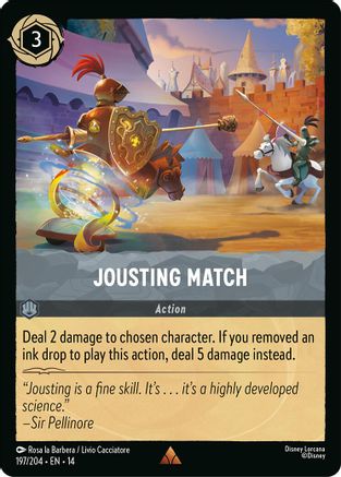 Jousting Match | Cold Foil (197/204) [Hyperia City]