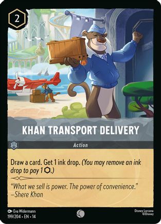 Khan Transport Delivery | Cold Foil (199/204) [Hyperia City]