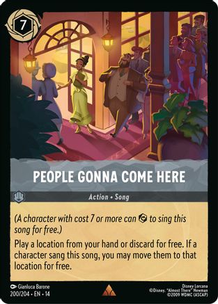 People Gonna Come Here | Cold Foil (200/204) [Hyperia City]