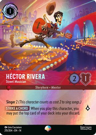 Hector Rivera - Street Musician (Epic) | Holofoil (215/204) [Hyperia City]