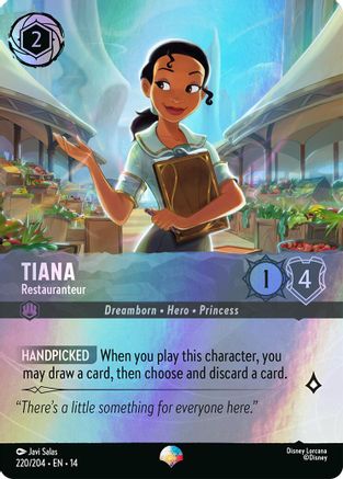Tiana - Restauranteur (Epic) | Holofoil (220/204) [Hyperia City]