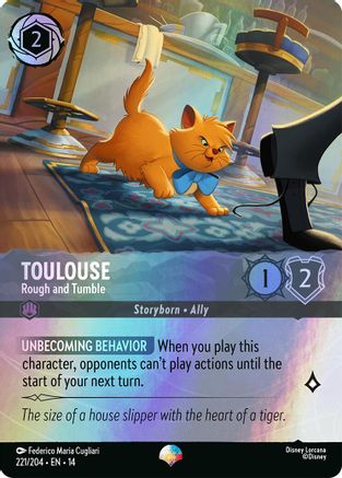 Toulouse - Rough and Tumble (Epic) | Holofoil (221/204) [Hyperia City]