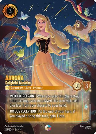 Aurora - Delightful Musician (Enchanted) | Holofoil (223/204) [Hyperia City]