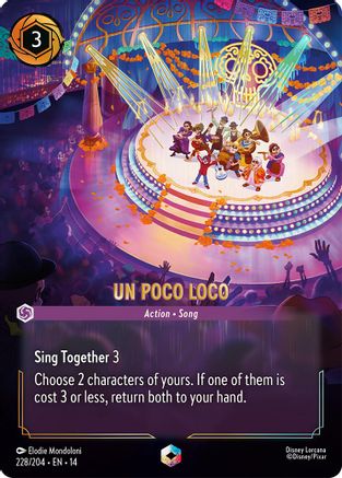 Un Poco Loco (Enchanted) | Holofoil (228/204) [Hyperia City]