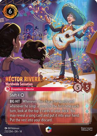 Hector Rivera - Worldwide Sensation (Enchanted) | Holofoil (232/204) [Hyperia City]