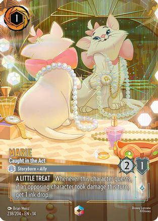 Marie - Caught in the Act (Enchanted) | Holofoil (238/204) [Hyperia City]