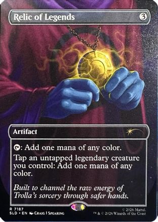 Relic of Legends (7187) |  Foil (7187) [Secret Lair Drop Series]
